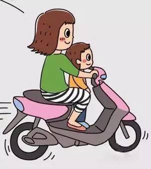 电动车 简笔画 电动车简笔画儿童简笔画