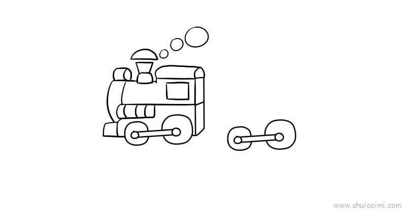 火车儿童画怎么画 火车简笔画简单又好看