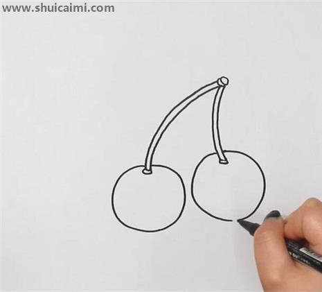 樱桃简笔画怎么画 樱桃简笔画好看