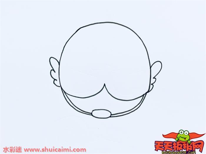 漫威英雄美国队长怎么画 美国队长简笔画图片大全带颜色