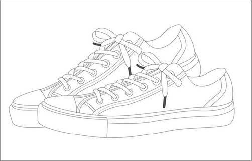 鞋子的简笔画 茄子的简笔画怎么画