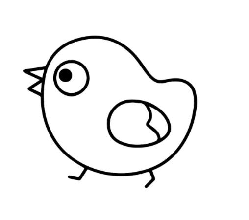 小鸡简笔画怎么画 小鸡简笔画图片