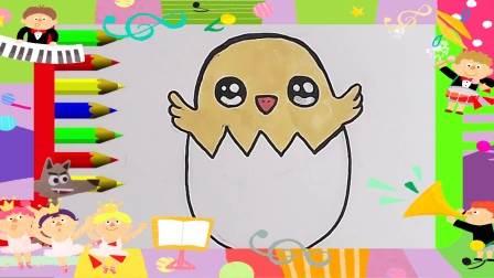 小鸡简笔画图片大全可爱 小鸡简笔画图片大全可爱图片大全