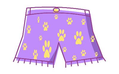 短裤画法简笔画图片_短裤怎么画简笔画