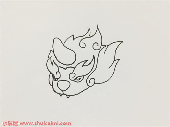 年兽怎么画 年兽简笔画画法