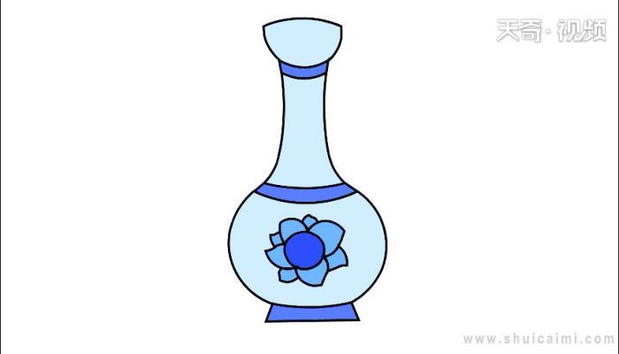 青花瓷简笔画怎么画 青花瓷简笔画顺序