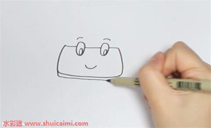 垃圾分类桶简笔画怎么画图片彩色