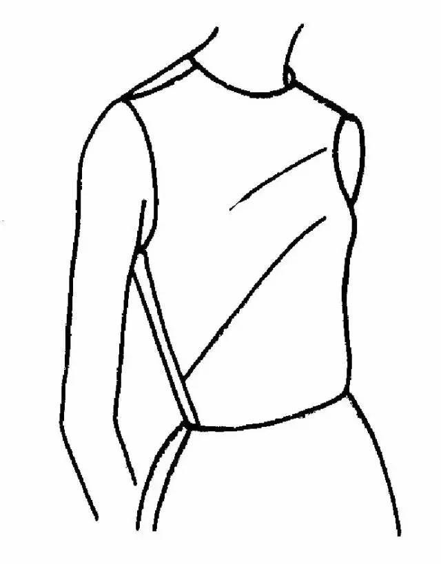 打结衣服简笔画 打衣服教程简笔画