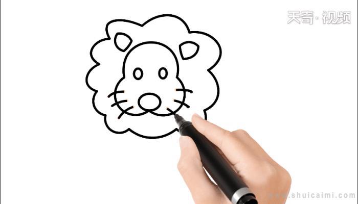 狮子简笔画怎么画 狮子简笔画图片