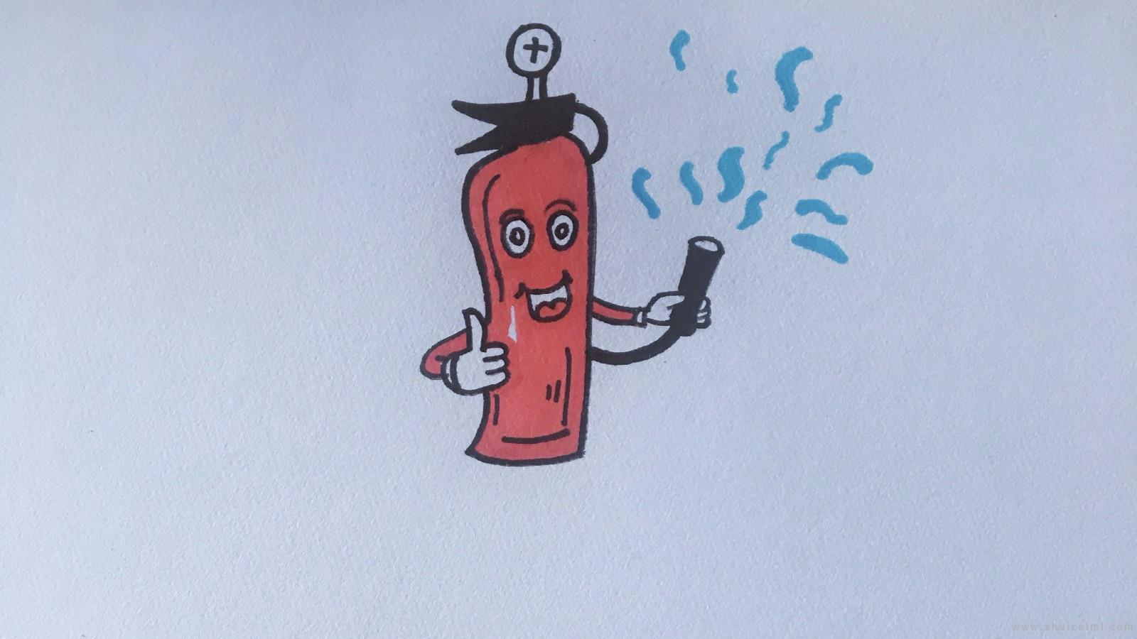 消防安全简笔画怎么画 消防安全简笔画简单又好看