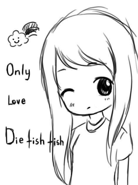 可爱人物简笔画 可爱人物简笔画卡通呆萌女孩