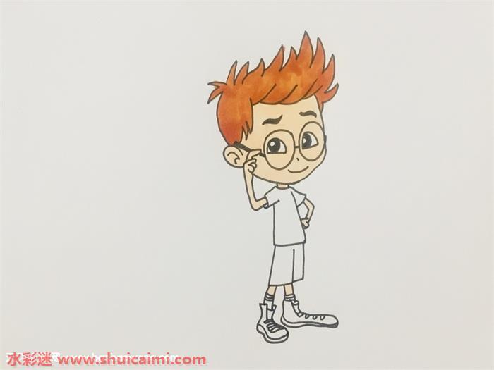 天才威怎么画 天才威简笔画图片大全