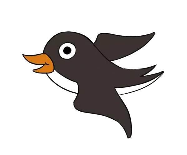 小燕子简笔画 小燕子简笔画图片