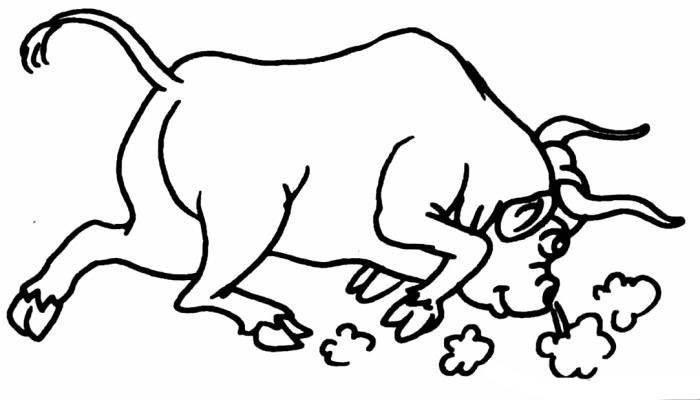 简笔画牛 简笔画牛的画法