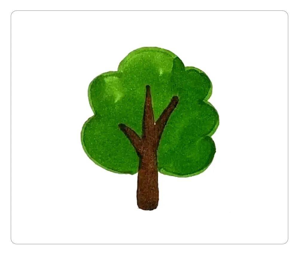 各种树的简笔画图片大全 各种树的简笔画图片大全集