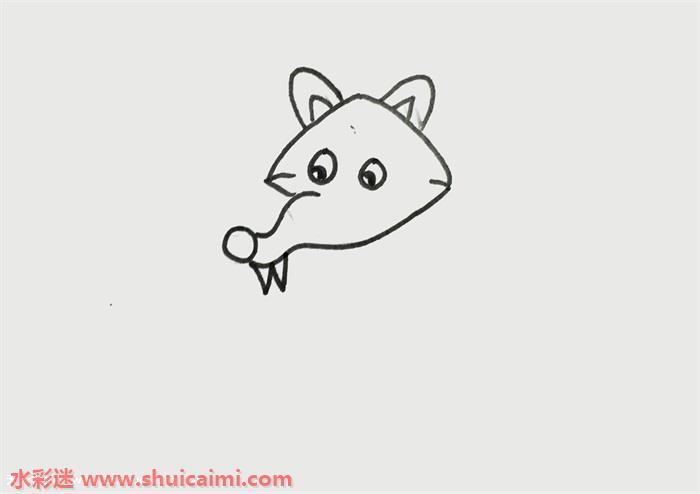 狼怎么画 狼简笔画画法