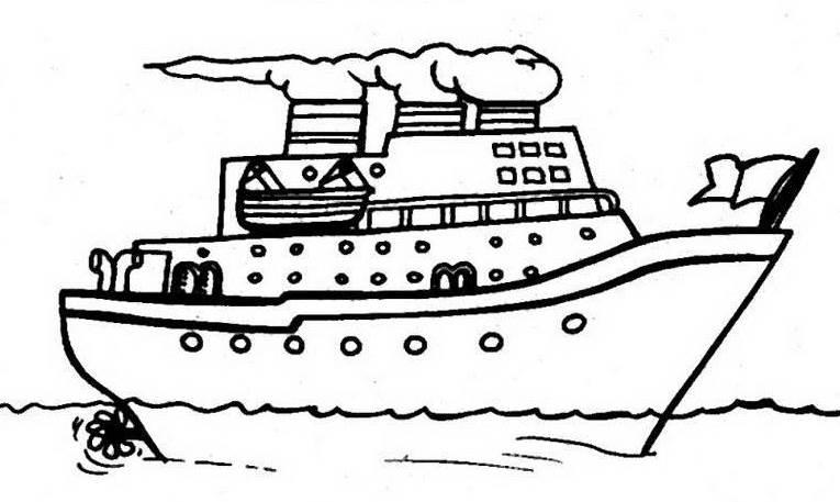 船简笔画 船简笔画儿童简笔画
