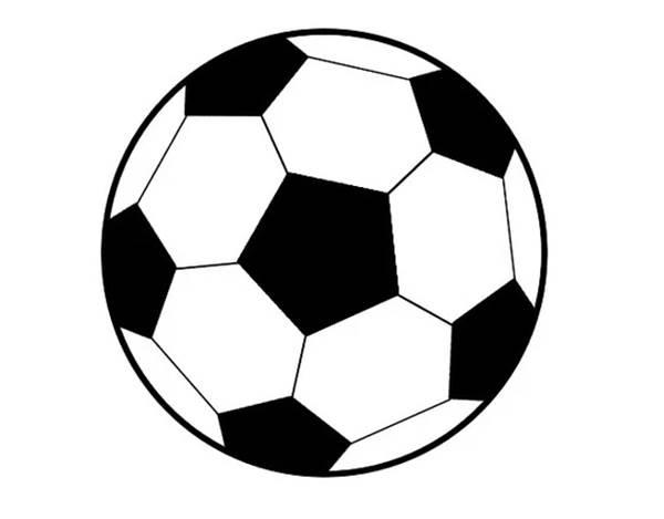 足球的简笔画图片大全 足球的简笔画图片大全大图可爱