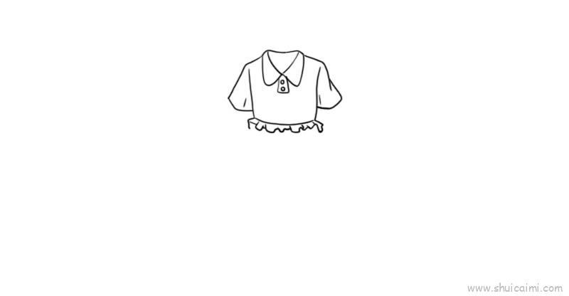 连衣裙儿童画怎么画 连衣裙简笔画好看