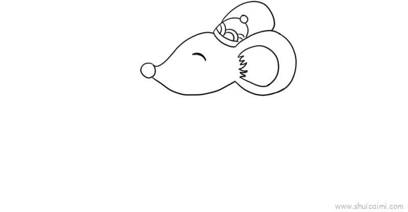 老鼠拜年了儿童画怎么画 老鼠拜年了简笔画画法