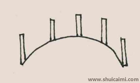 木桥儿童简笔画