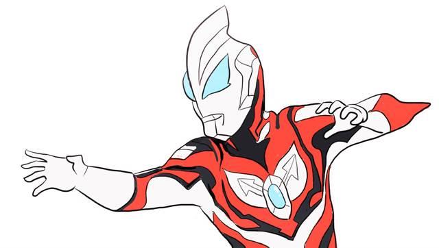 捷德奥特曼简笔画 捷德奥特曼简笔画简单又帅气