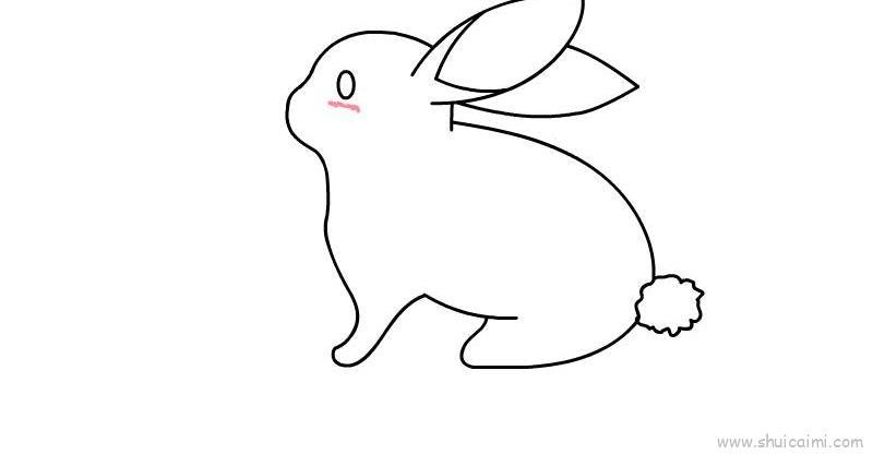 小兔子儿童画怎么画 小兔子简笔画图片