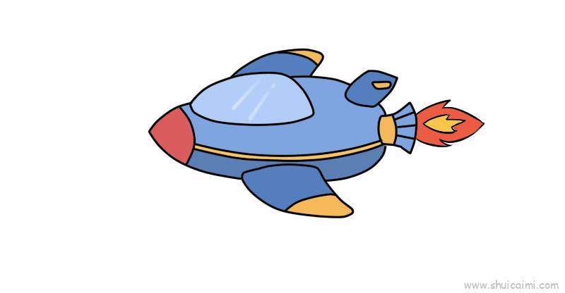 现在与未来儿童画怎么画 现在与未来简笔画简单