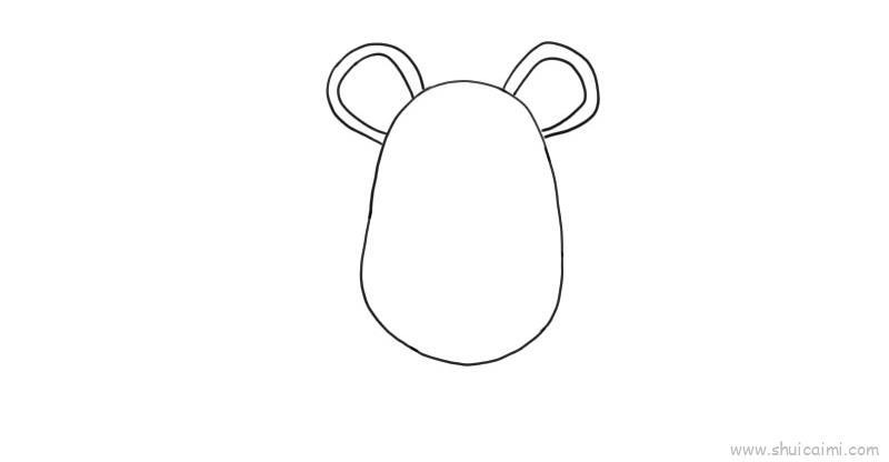 粉粉儿童画怎么画 粉粉简笔画顺序