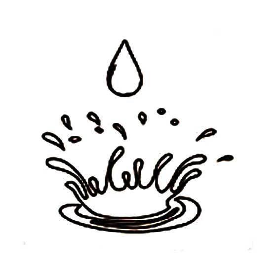 水的简笔画 水的简笔画图片