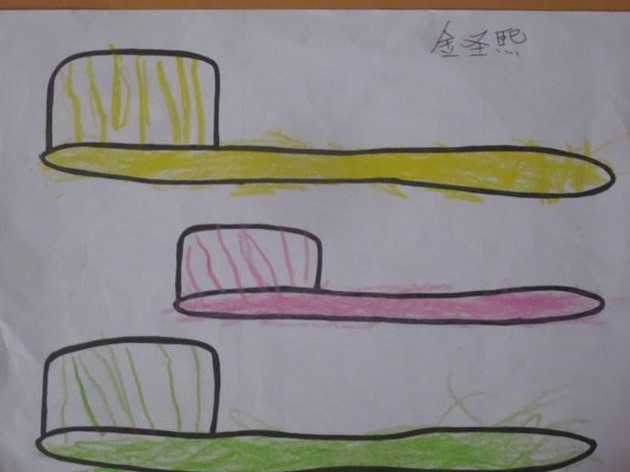 牙刷简笔画 牙刷简笔画图片