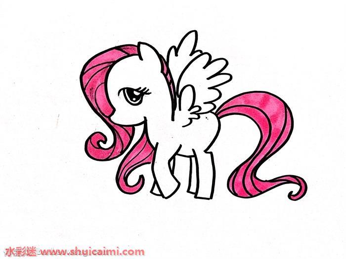 柔柔公主怎么画 柔柔公主简笔画图片大全