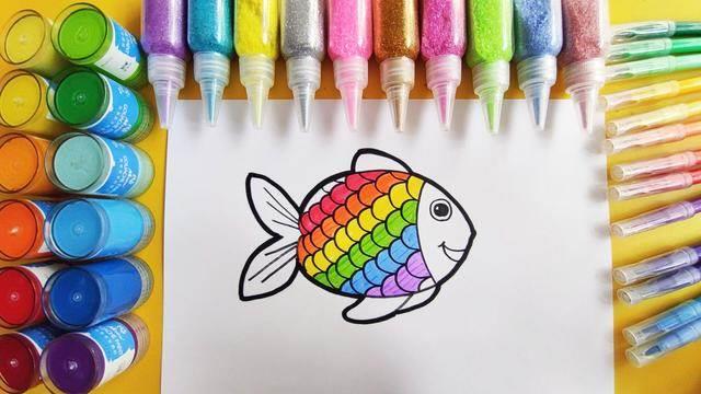 鱼简笔画 鱼简笔画简单又漂亮