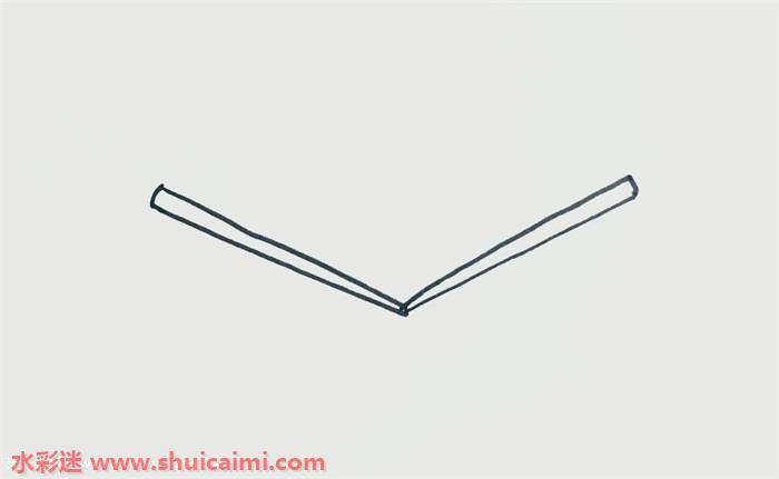 古代扇子简笔画怎么画简单易画彩色