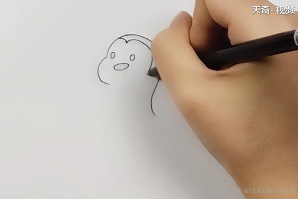 企鹅宝宝简笔画怎么画 企鹅宝宝简笔画顺序