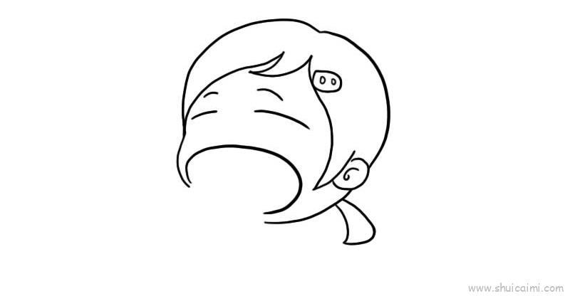 吃饭儿童画怎么画 吃饭简笔画画法