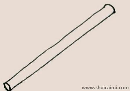 笛子儿童简笔画