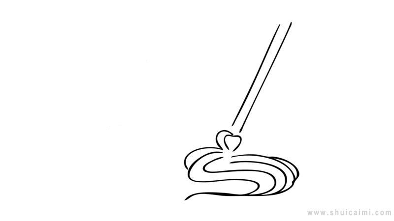 拖把简笔画怎么画 拖把简笔画好看