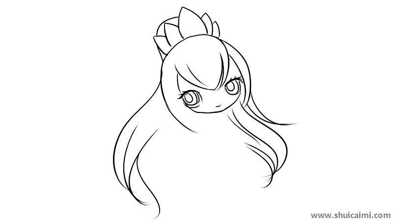 7个叶罗丽仙子陈思思简笔画怎么画 7个叶罗丽仙子陈思思简笔画画法