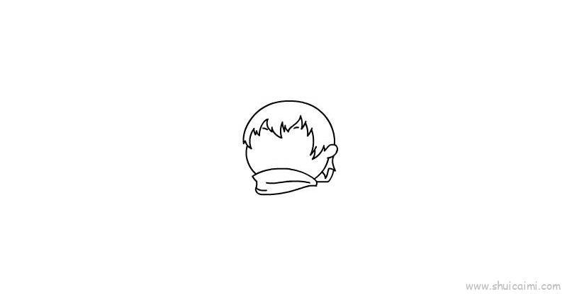 元宵节小孩儿童画怎么画 元宵节小孩简笔画步骤