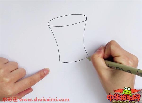 礼帽简笔画怎么画?礼帽的画法看这里