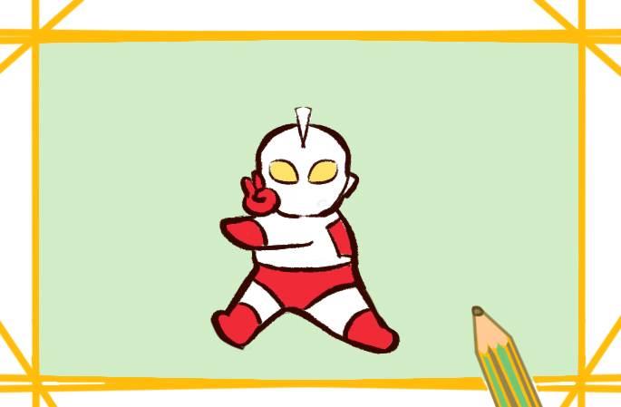 画奥特曼的简笔画 画奥特曼的简笔画帅气