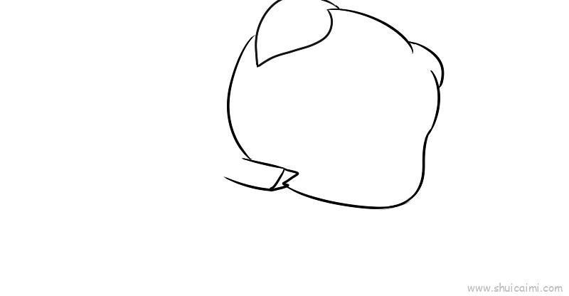 小猪儿童画怎么画 小猪简笔画图片