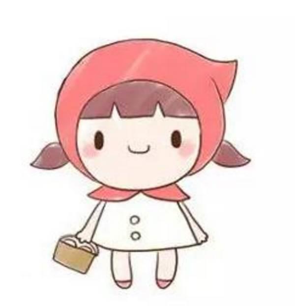 小红帽简笔画 小红帽简笔画简单又漂亮