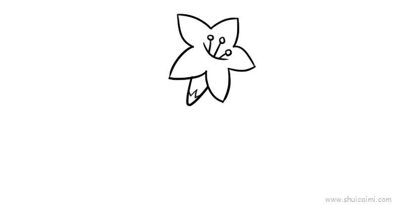 花朵又儿童画怎么画 花朵又简笔画顺序