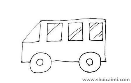 120救护车儿童简笔画