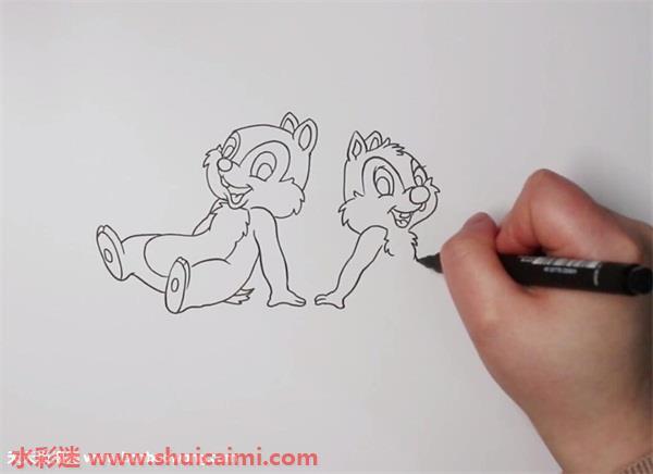 奇奇蒂蒂怎么画 奇奇蒂蒂简笔画彩色