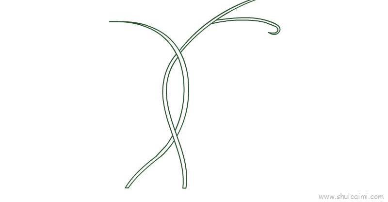 藤蔓儿童画怎么画 藤蔓简笔画图片