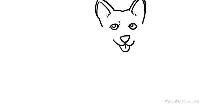 柯基儿童画怎么画 柯基简笔画画法
