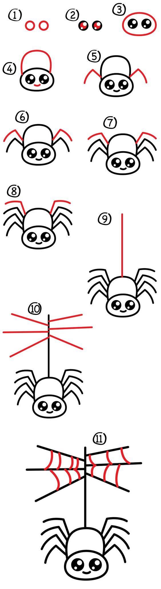 蜘蛛网简笔画 蜘蛛网简笔画图片大全